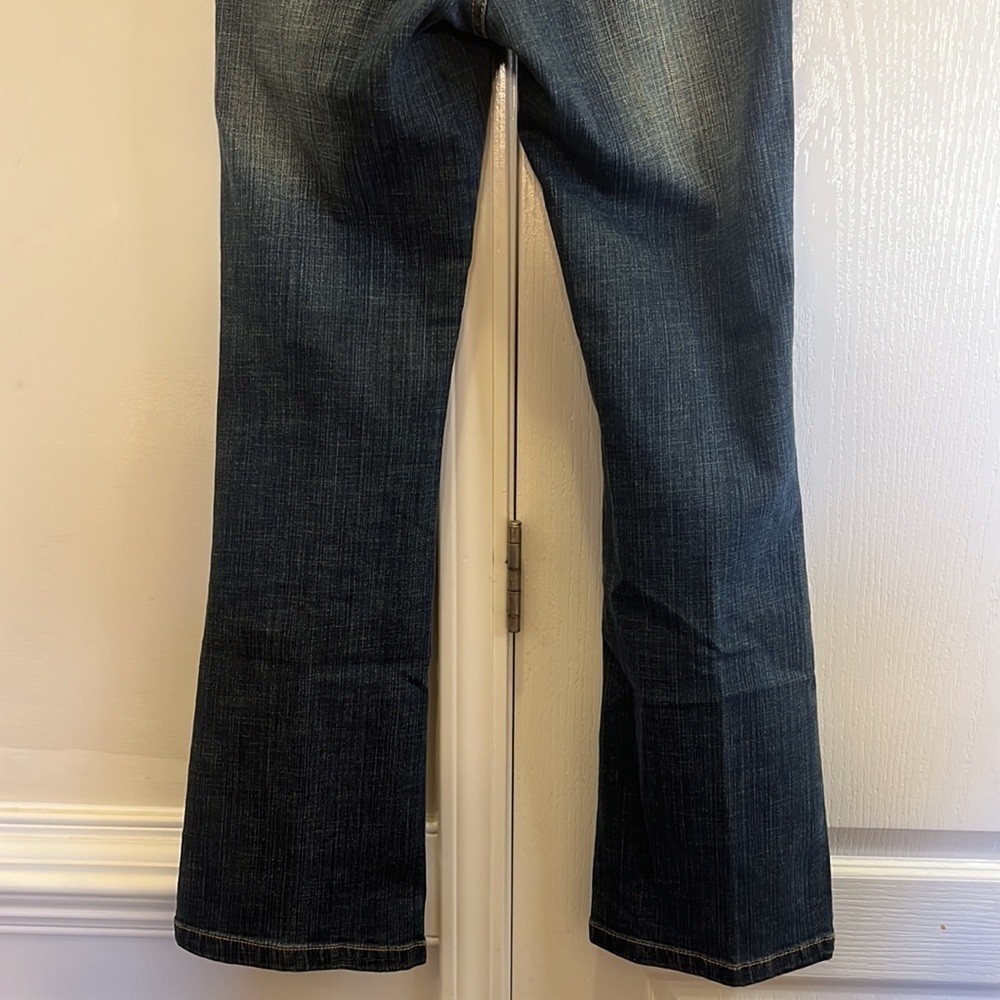 Southpole Dark Wash Blue Denim Flare Bootcut Jeans Size 5 - Picture 9 of 16